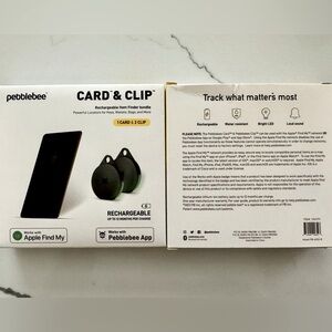Pebblebee Tracking Tags/Card